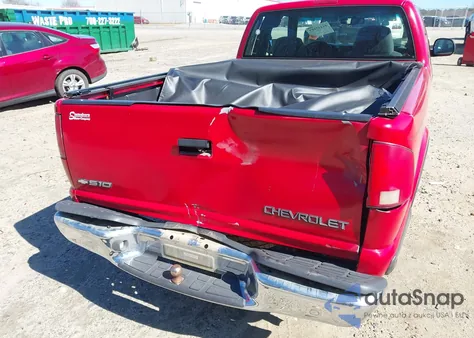 1998 Chevrolet S-10 Ls Fleetside z USA, uszkodzony, nr VIN 1GCCS19X3W8111570